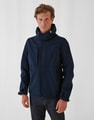 Heren Softshell Jas B&C Hoodie JM950